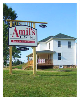 Amil's Inn Welcome Sign