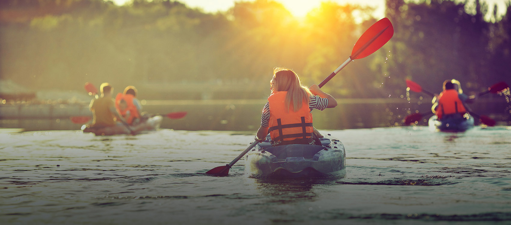 kayak group